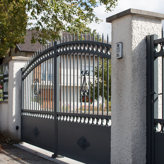 14x8 Dual Swing Driveway Gate
