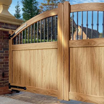 12x6 Driveway Gate Dual Swing