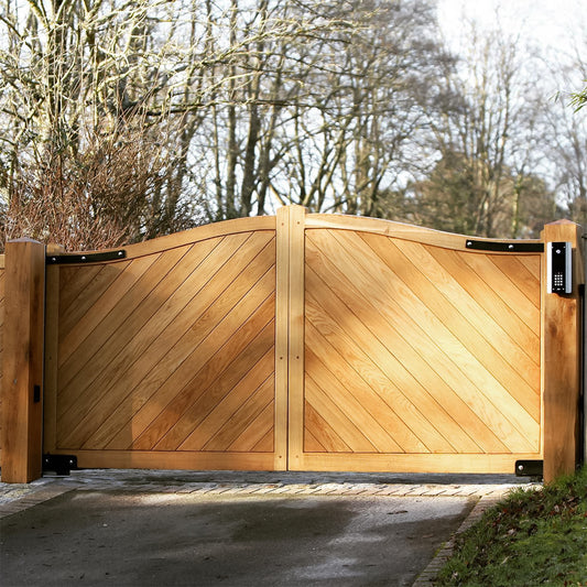 12x6 Driveway Gate Dual Swing