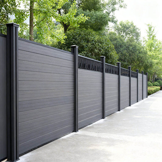 Residential Backyard Wood, Composite Privacy Garden Fencing