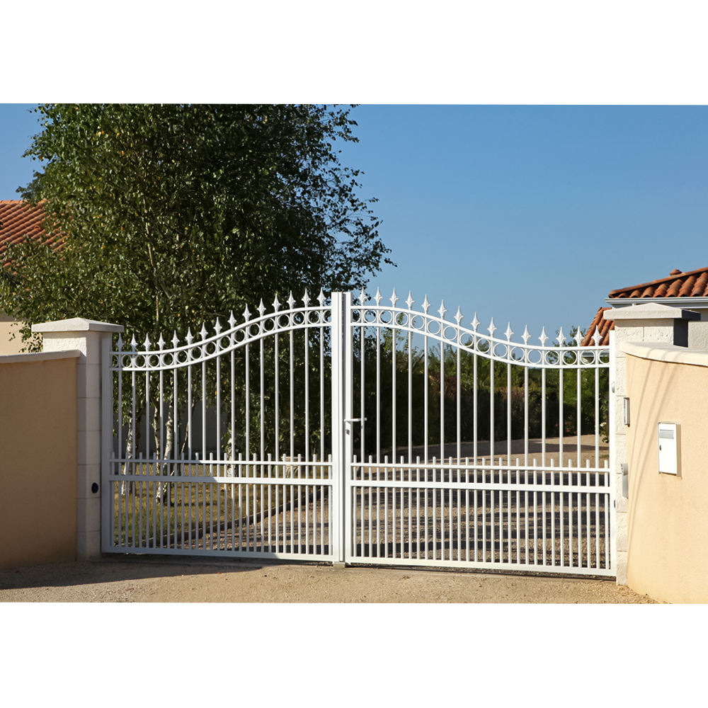 14x8 Dual Swing Driveway Gate