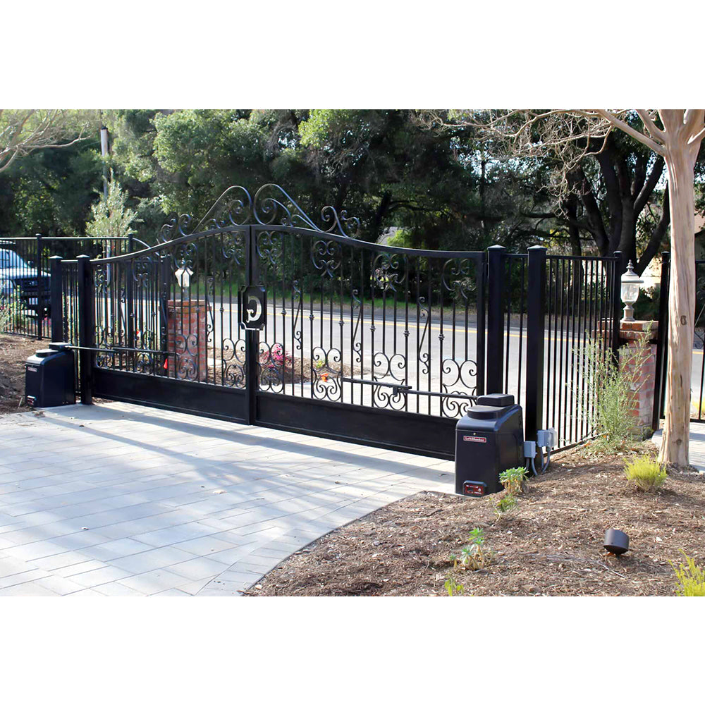 14x8 Dual Swing Driveway Gate
