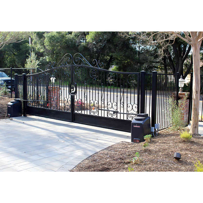 14x8 Dual Swing Driveway Gate